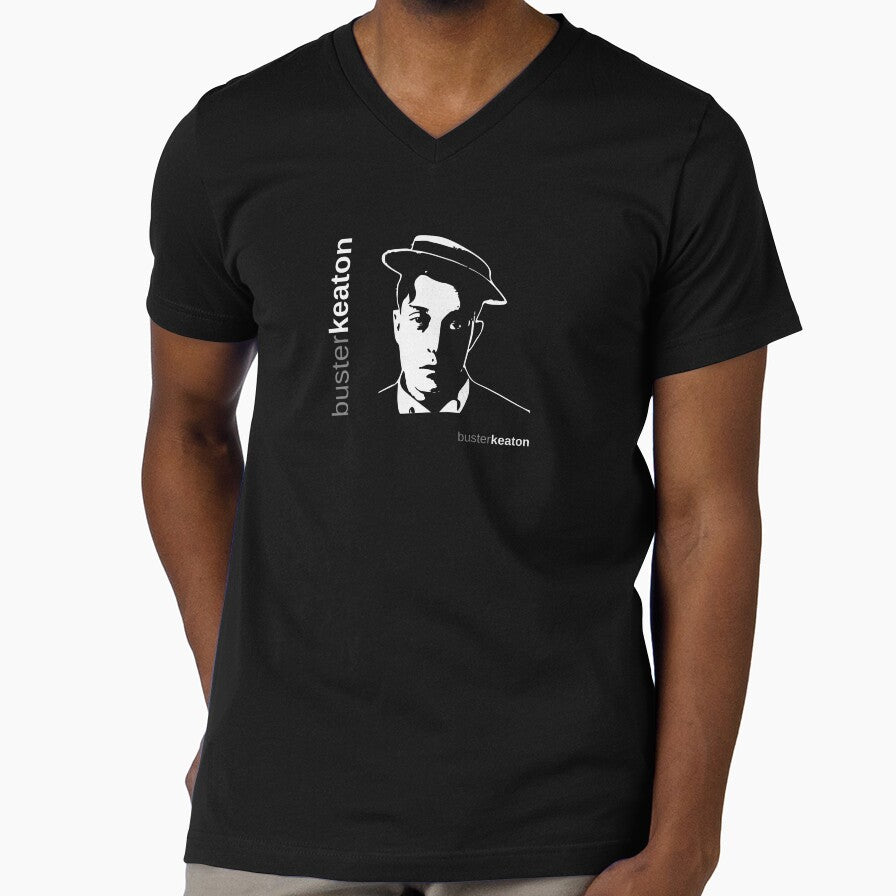 Classic Buster Keaton poster by CMYKStudio Unisex , , , Long Sleeve Tee