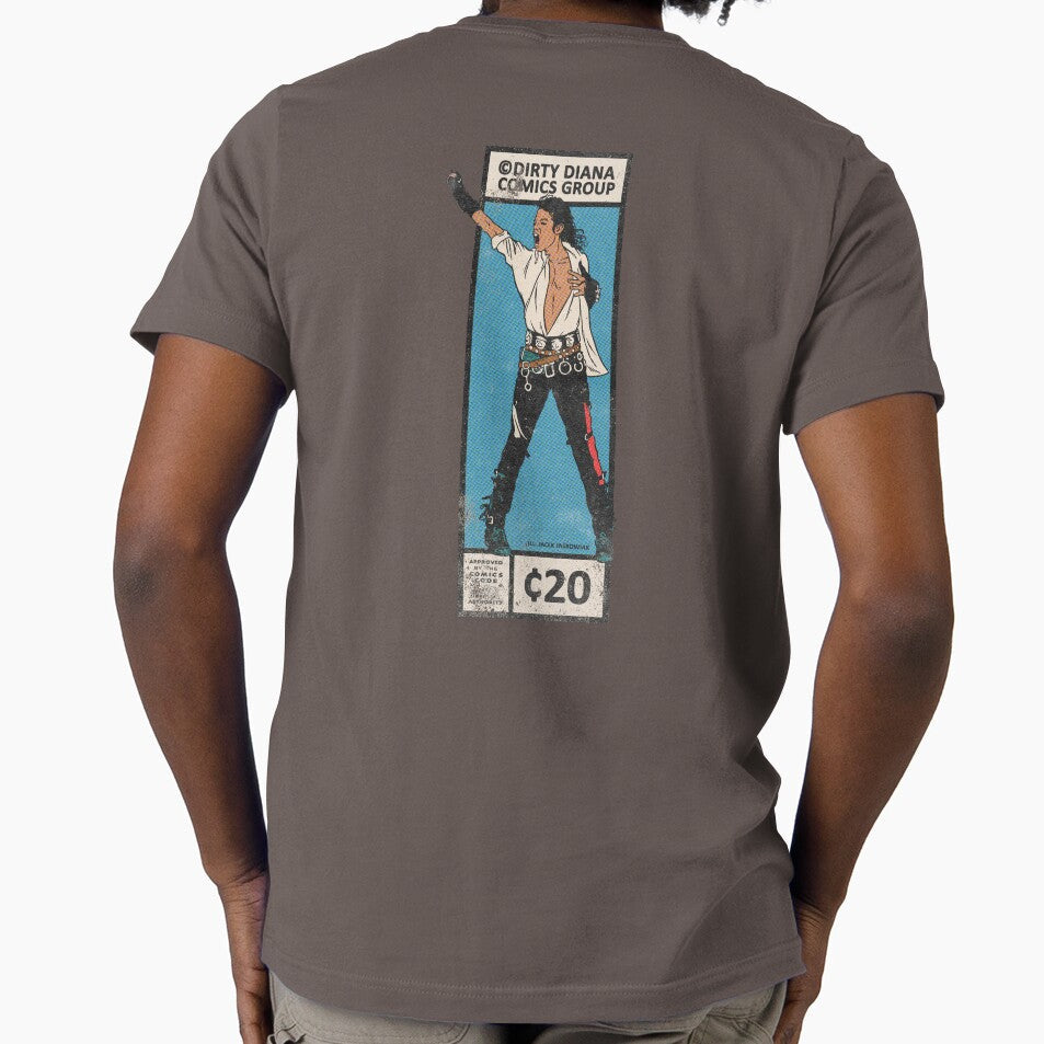 Dirty Diana '88 Corner Box Comics by JJaskowiakArt Unisex , , , Long Sleeve Tee