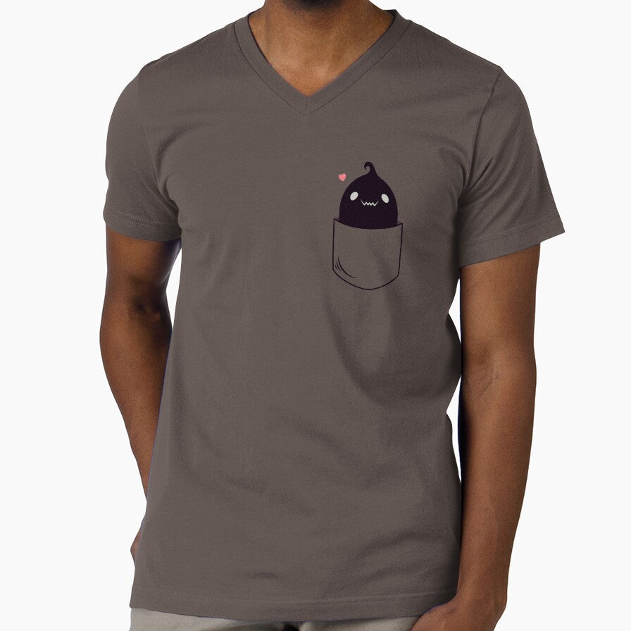 Krobus Pocket by menteymenta Unisex , , , Long Sleeve Tee