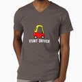 Stunt Driver Cozy Coupe by ScapegoatPrints Unisex , , , Long Sleeve Tee