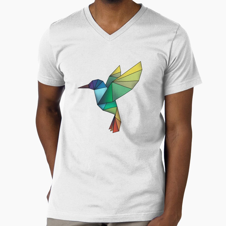 Hummingbird prism by rakelittle Unisex , , , Long Sleeve Tee
