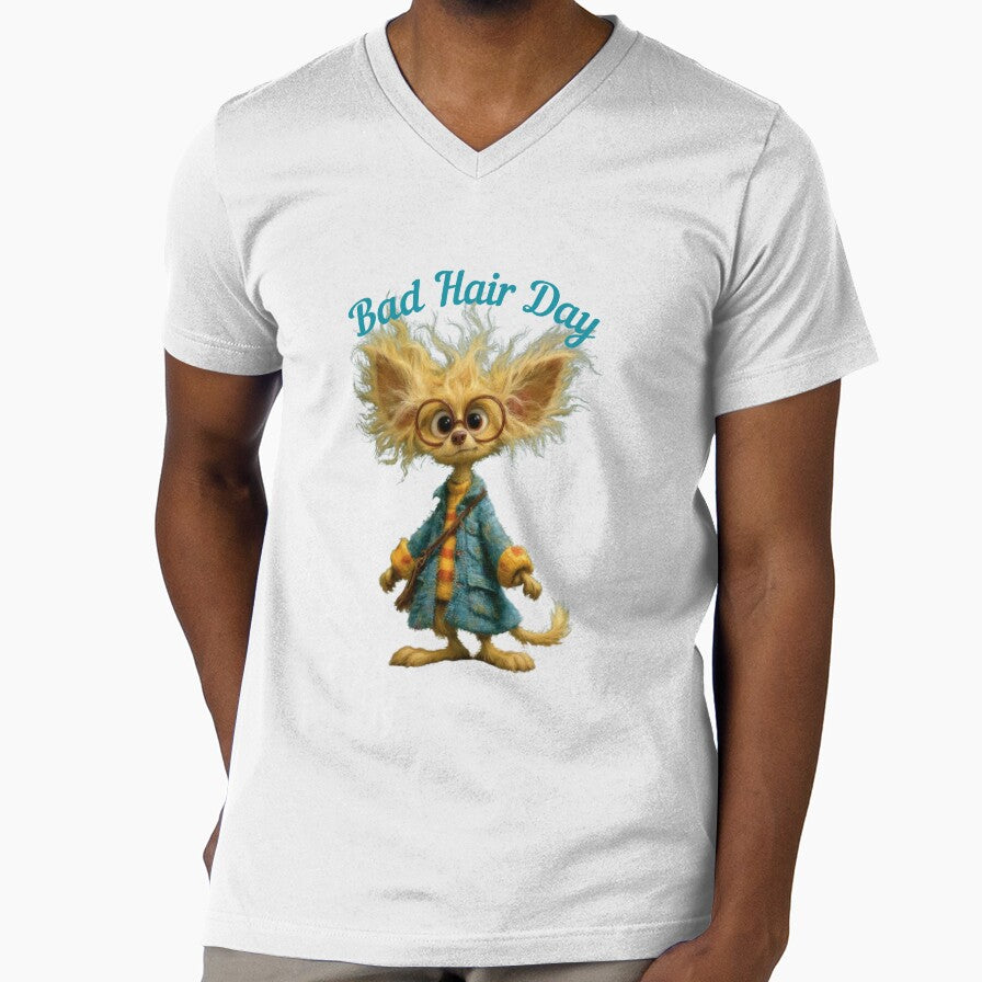 Funny Bad Hair Day – Cute Fluffy Chihuahua by AnGelEye's Art Unisex , , , Long Sleeve Tee