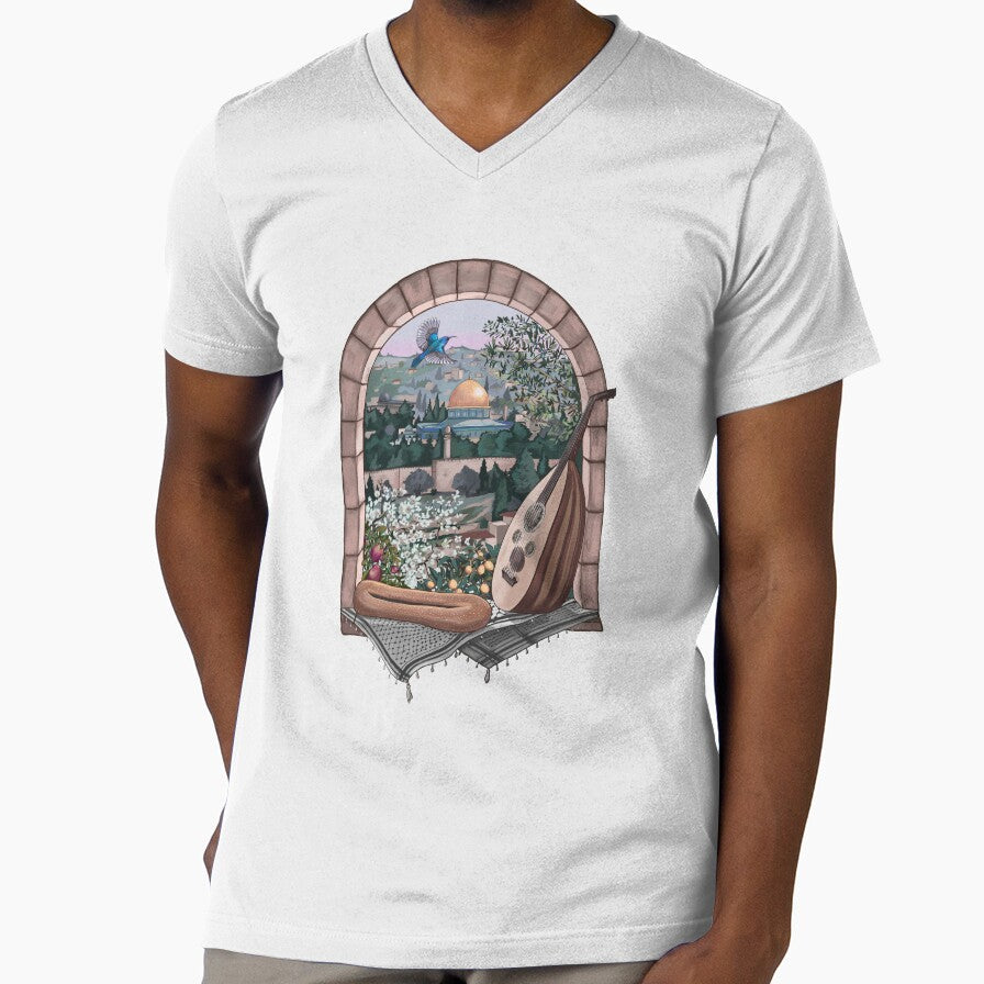 The land speaks Arabic by ImaginaFriend Unisex , , , Long Sleeve Tee