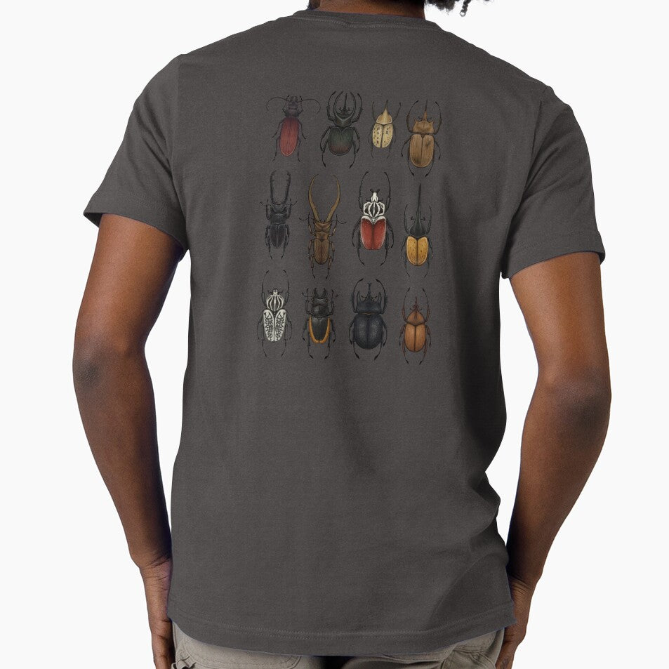 Large Beetles by Tacky Frog Unisex , , , Long Sleeve Tee