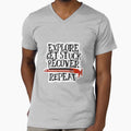 Explore, Get Stuck, Recover, Repeat by landcruising Unisex , , , Long Sleeve Tee
