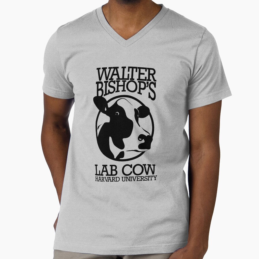 Walter Bishops Lab Cow by Meta Cortex Unisex , , , Long Sleeve Tee