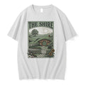 The Shire Hobbit Hole Illustration 0 Tshirts Sweater Unisex , , , Long Sleeve Tee