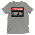 If Zombies Chase Us Men's Tri-Blend Tee
