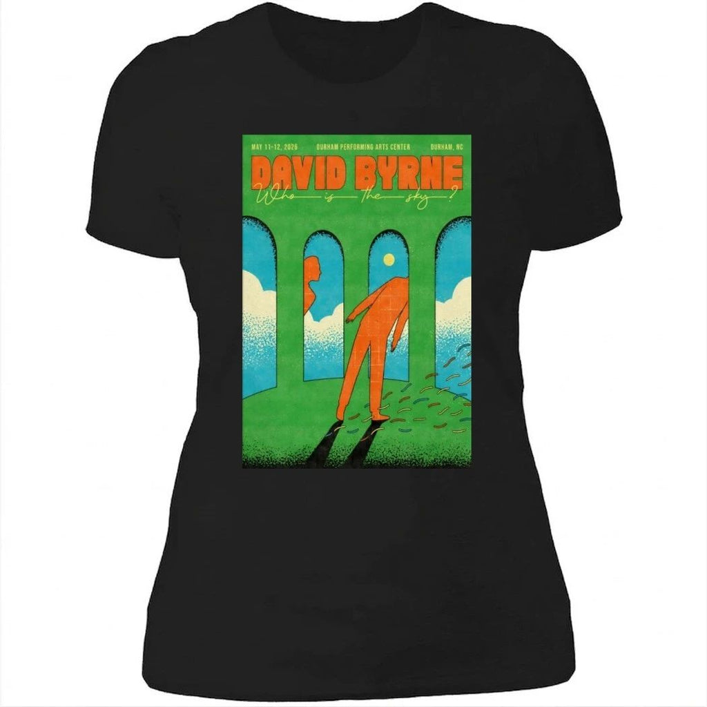 David Byrne 5-12-2026 Durham NC Poster Shirt