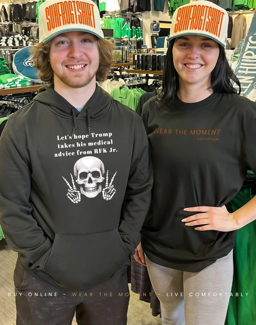 Skeleton let’s hope Trump takes his medical advice from RFK Jr shirt