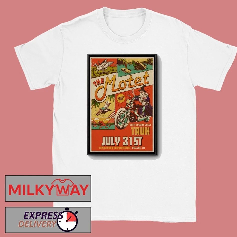 The Motet At Mishawaka Amphitheatre On Jul 31 2026 Poster shirt