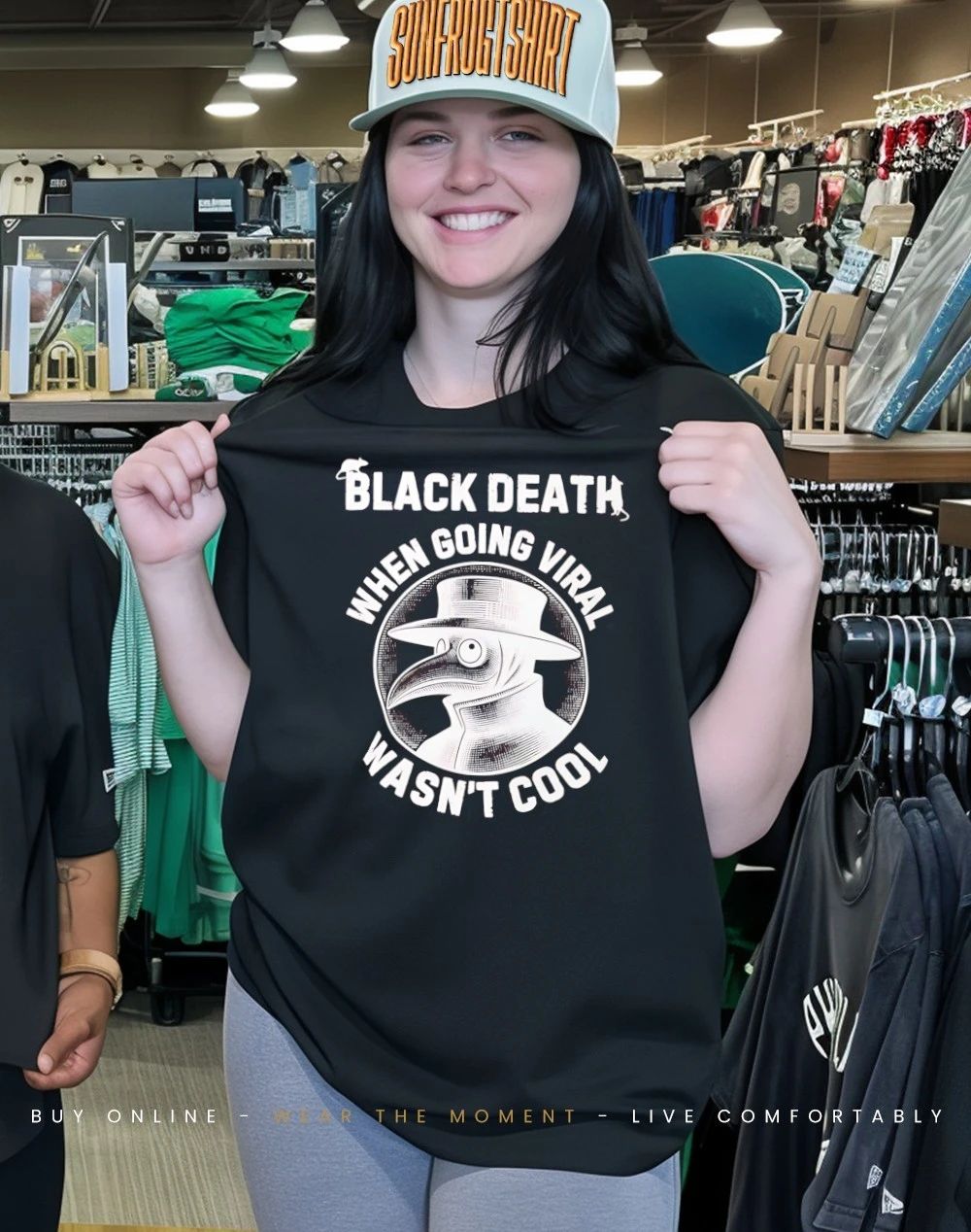 Plague doctor black death when going viral wasn’t cool shirt