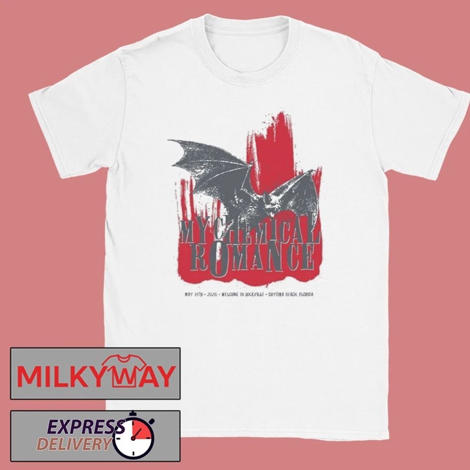 My Chemical Romance May 10 2026 Hoodie Daytona Beach TOUR shirt