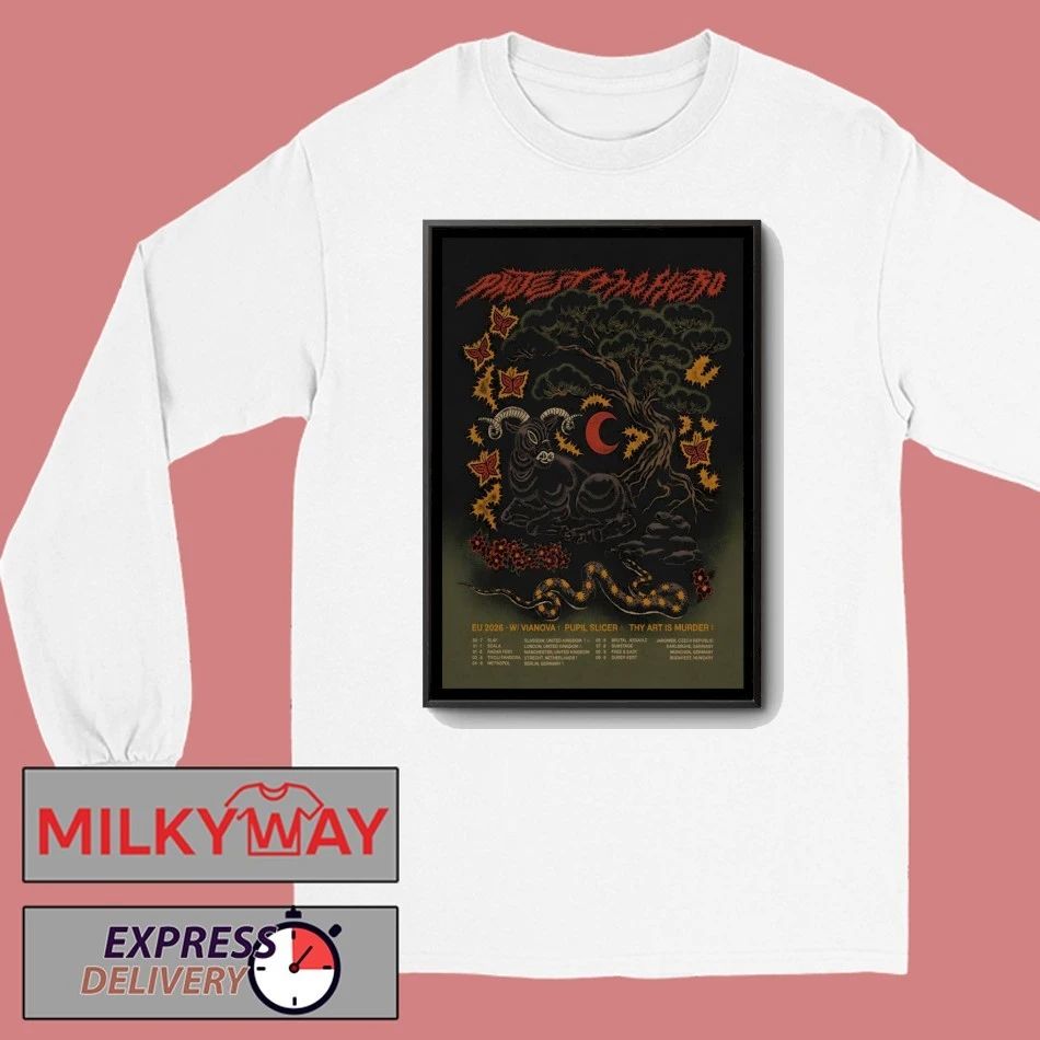 Projest The Hero EU Tour 2026 Poster shirt