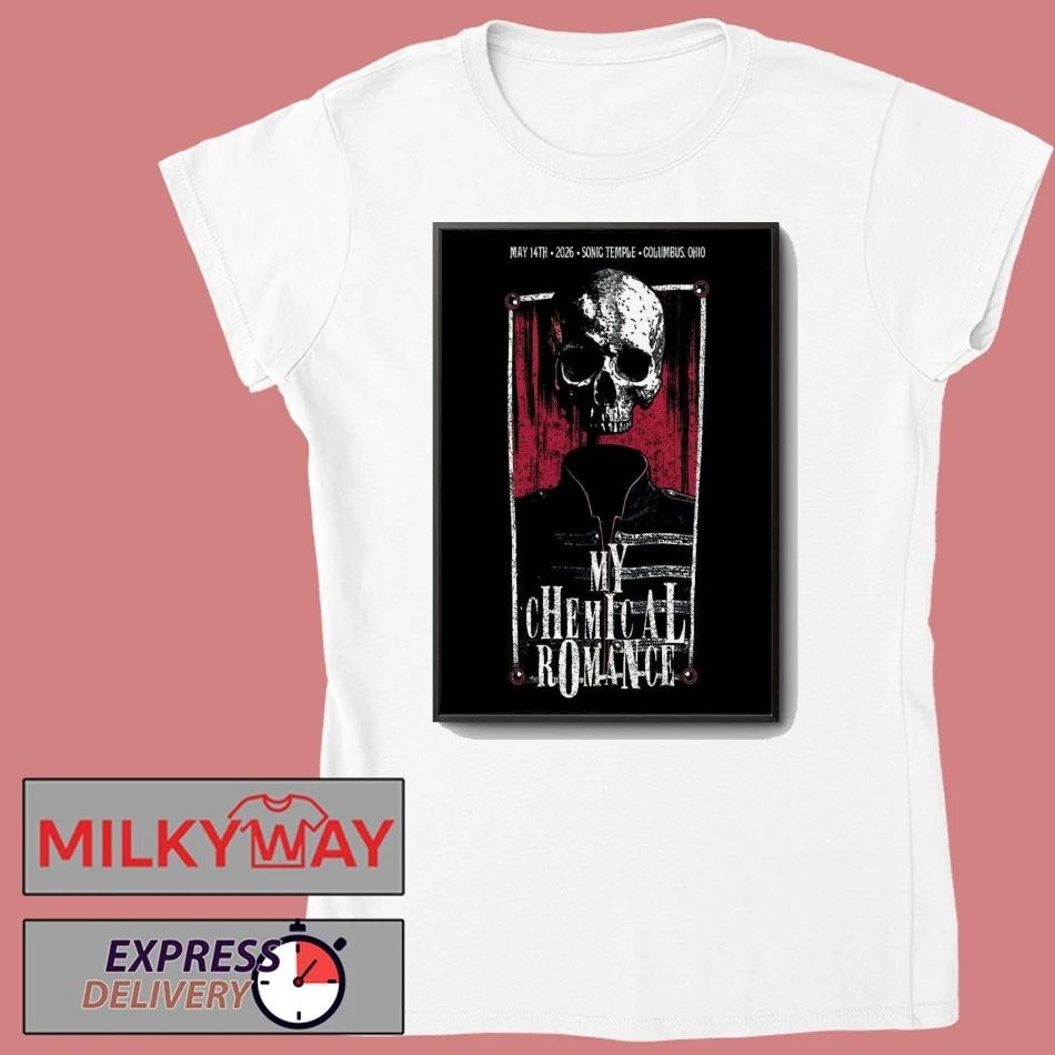 My Chemical Romance May 14 2026 In Columbus OH Poster shirt