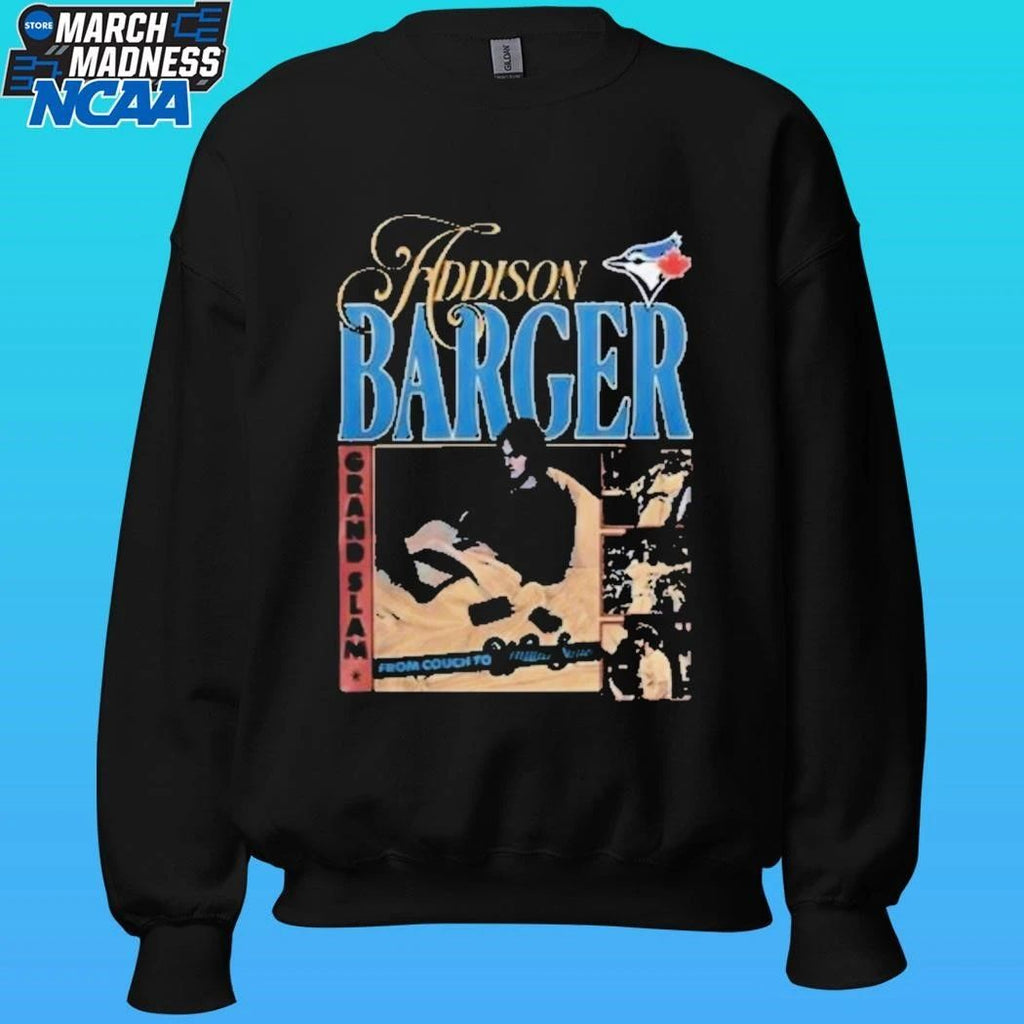 Davis Schneider Blue Jays Addison Barger Grand Slam From Couch To World Series Shirt
