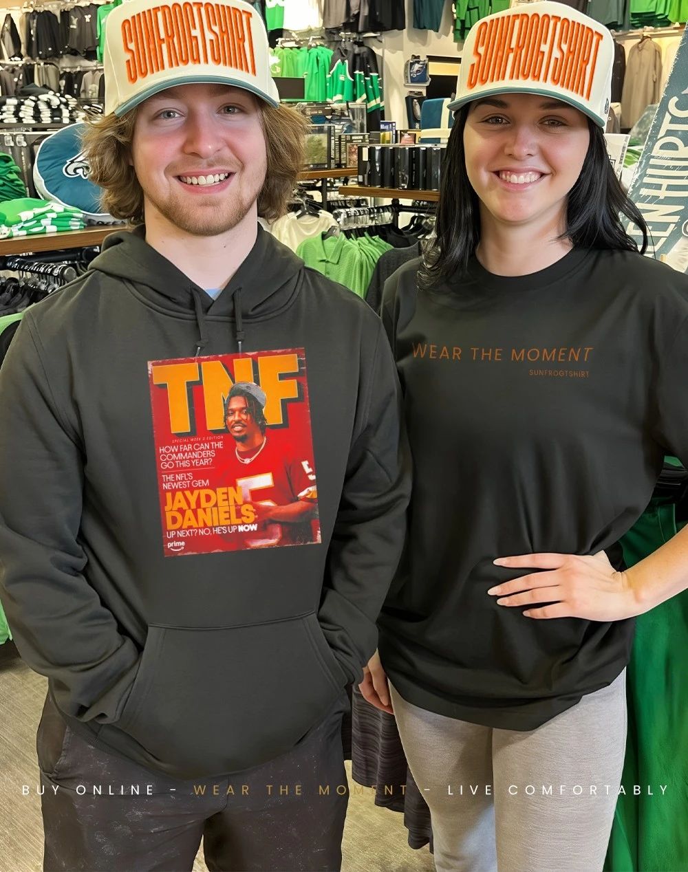 Jayden Daniels how far can the Commanders go this year shirt