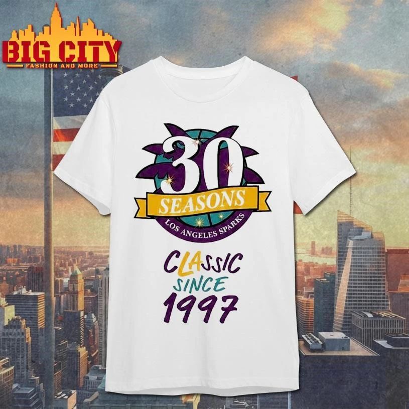 Los Angeles Sparks 30 Seasons Classic Since 1997 Shirt