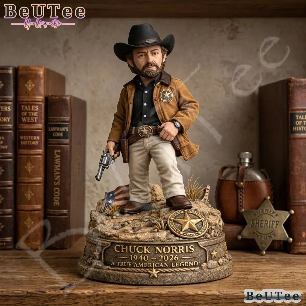 Chuck Norris Memorial Collectible Figure