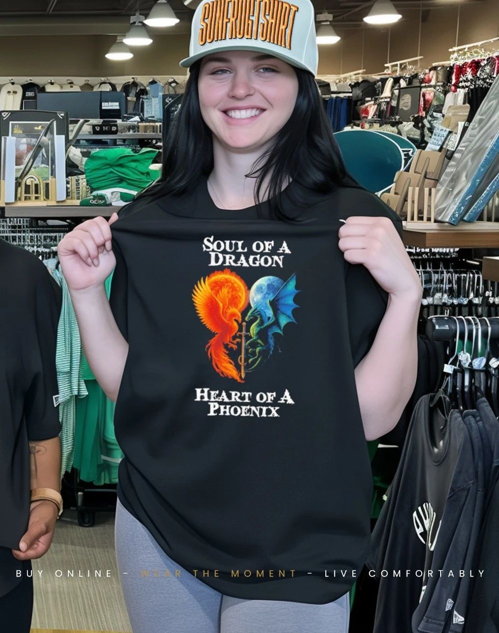 Flame and Fang soul of a dragon heart of a phoenix shirt