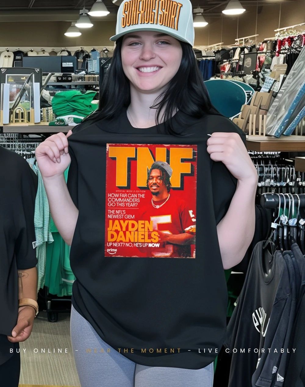 Jayden Daniels how far can the Commanders go this year shirt