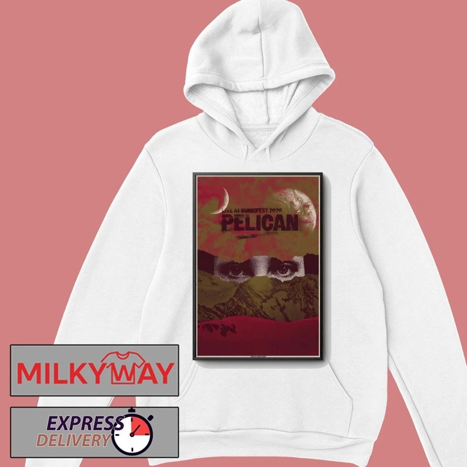 Pelican Dunk!festival Zottegem Belgium 5 14 2026 Poster shirt