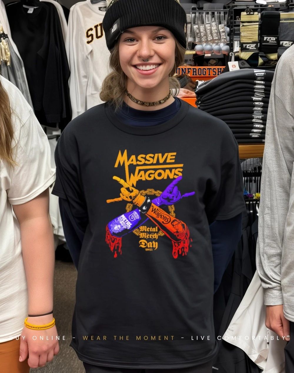 Massive Wagons Metal Merch Day shirt