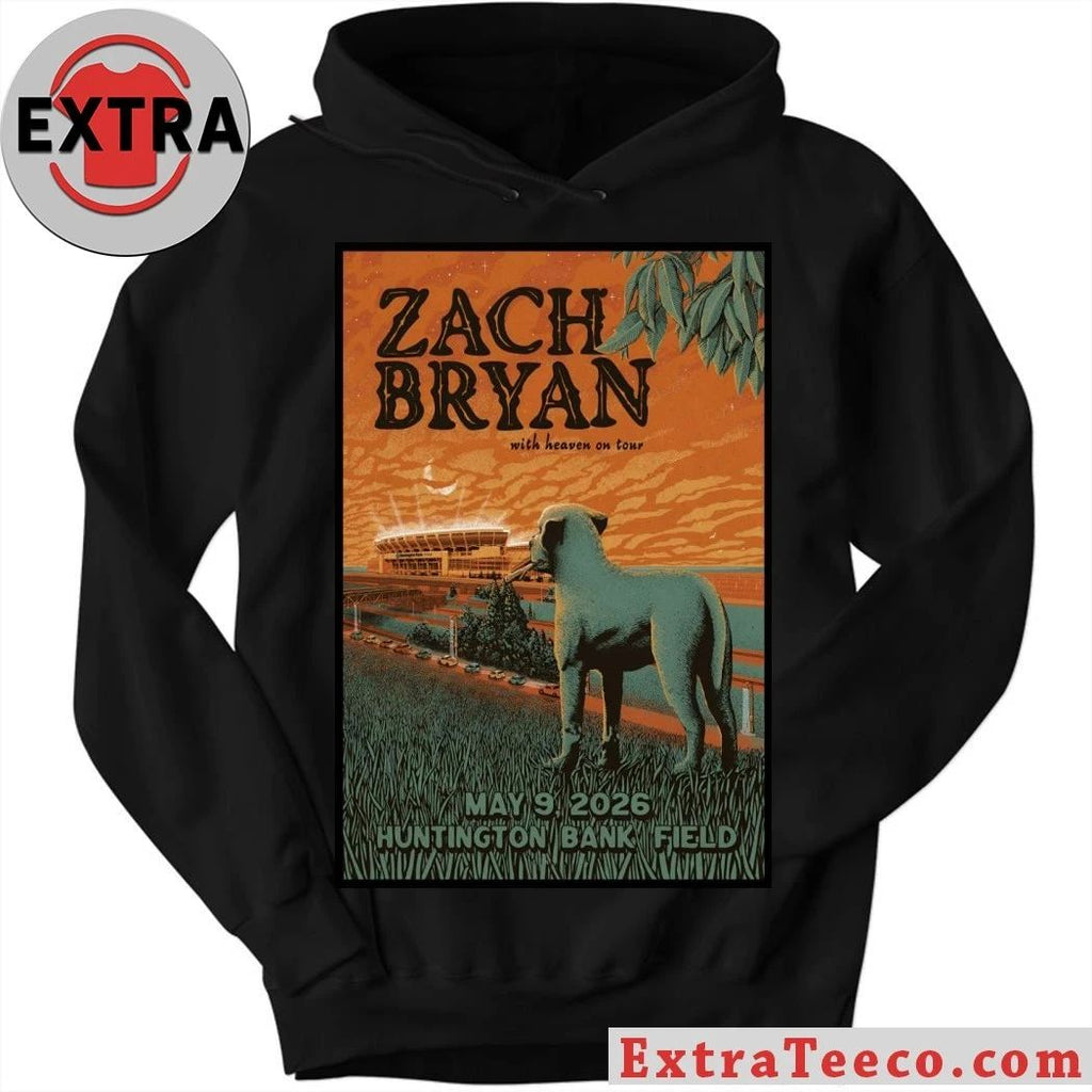Zach Bryan In Cleveland OH On May 9 2026 Poster Shirt