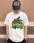 Jonh Wick Scooby-doo Minigun Machine shirt