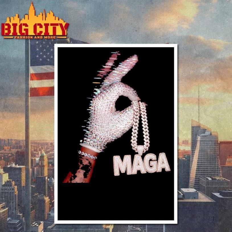 ICED OUT Maga Shirt