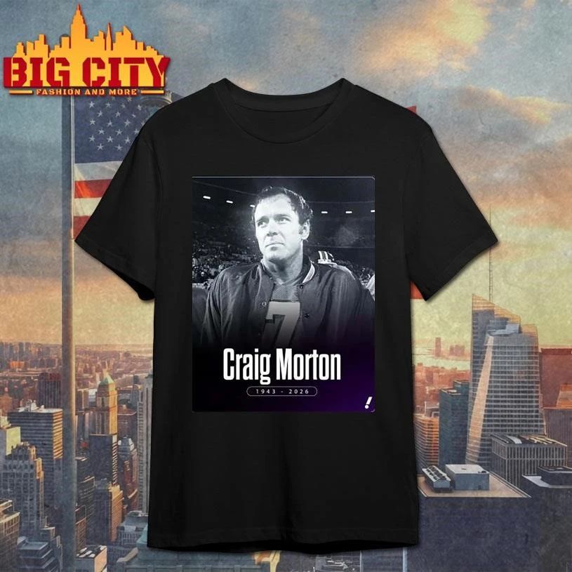 Craig Morton 1943-2026 Shirt