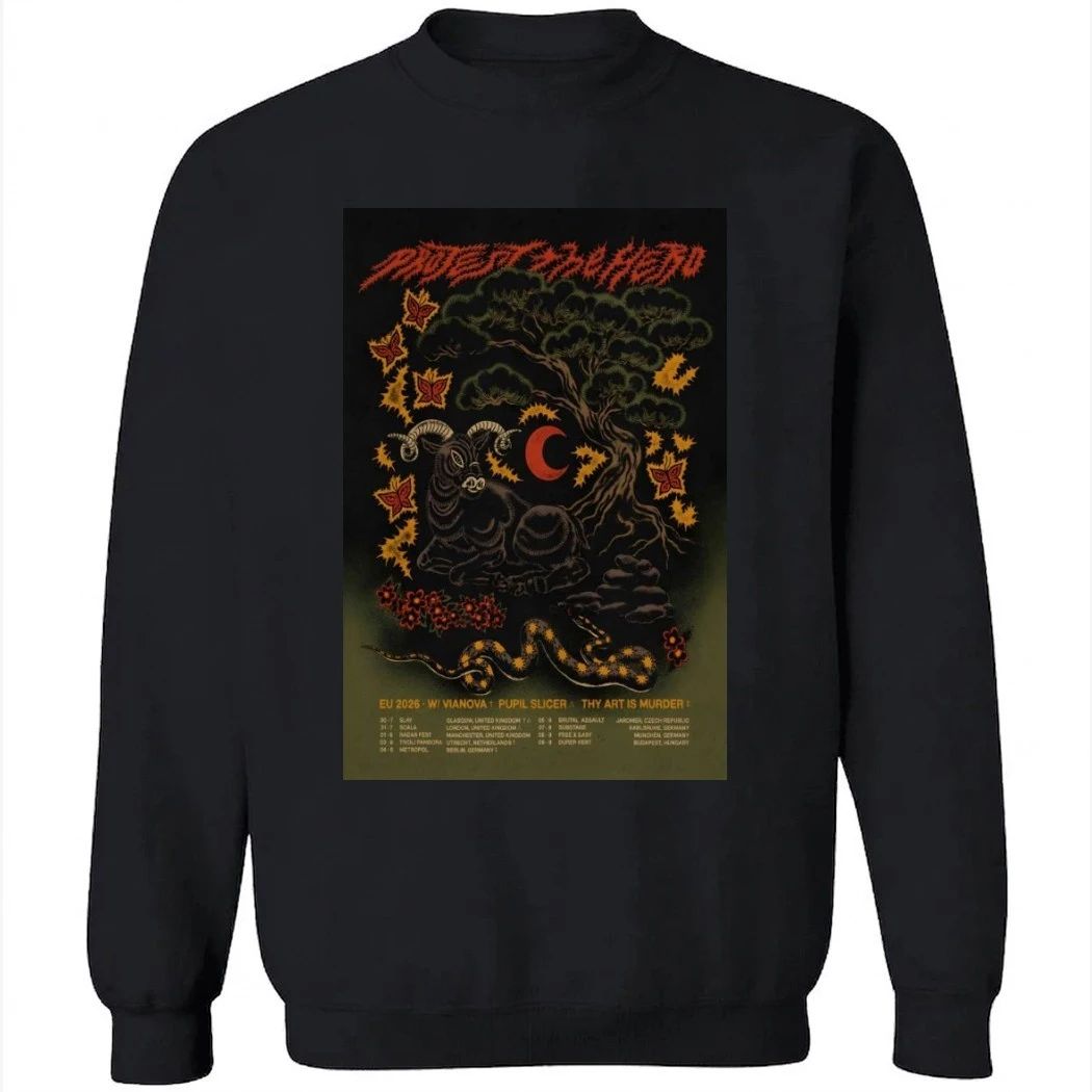 Protest The Hero European 2026 Tour Poster Shirt Shirt