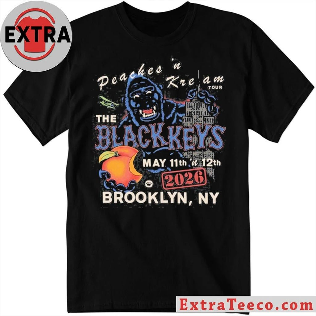 The Black Keys Brooklyn NY May 11-12 2026 Shirt
