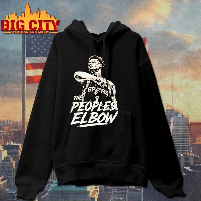 The Peoples Elbow Victor Wembanyama Naz Reid San Antonio Spurs Basketball 2026 Shirt