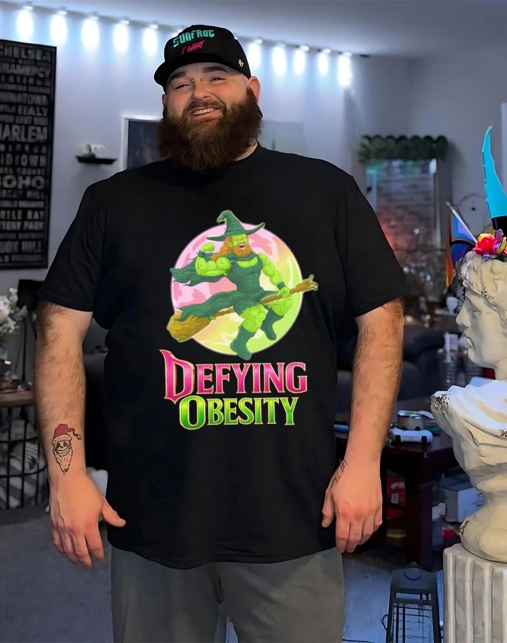 Defying Obesity Wicked Parody shirt