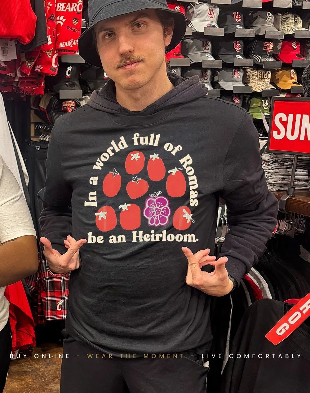 Tomato in a world full of Romas be an Heirloom shirt