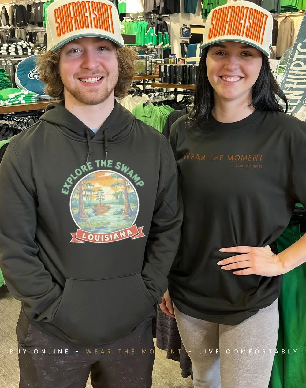 Explore the swamp Louisiana shirt