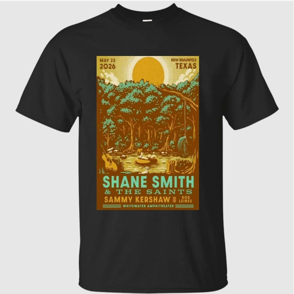 Shane Smith & The Saints Nov 23 2026 New Braunfels, Texas Poster Shirt