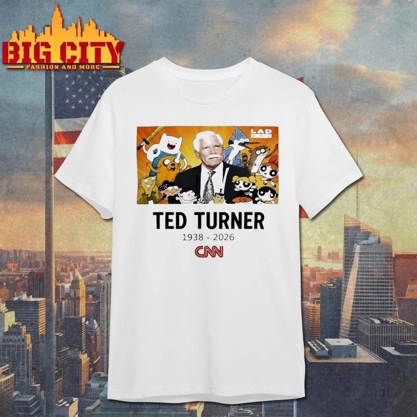 Ted Turner 1938-2026 CNN Meme Shirt