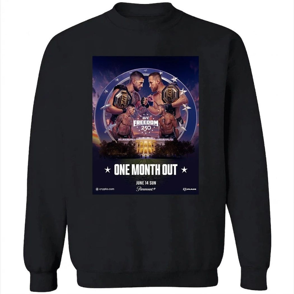UFC Freedom 250 One Month Out On June 14 2026 UFC White House Poster Shirt