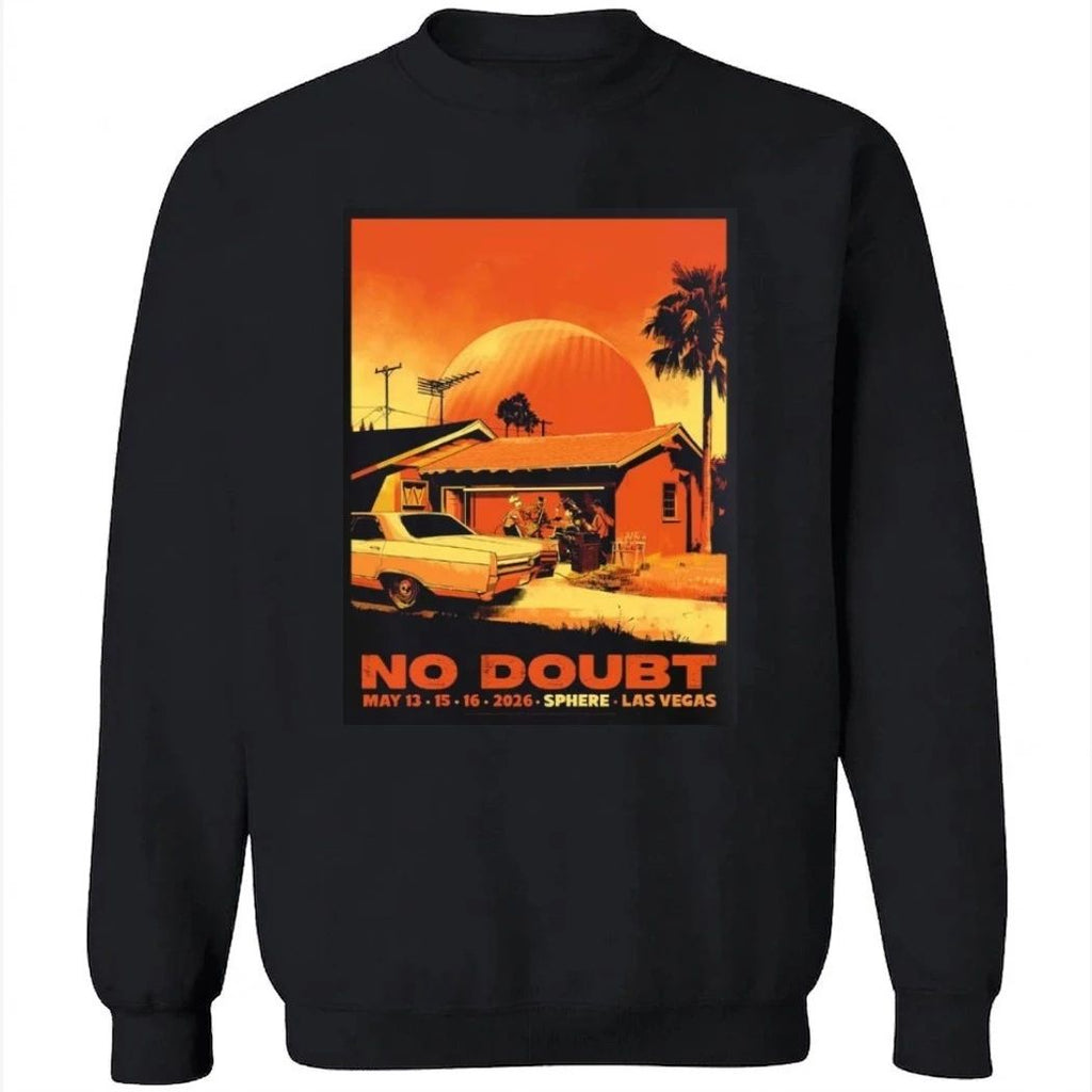 No Doubt Live At Sphere Las Vegas 2026 Weekend 2 Gig Poster On May 13 15 16 2026 T-Shirt