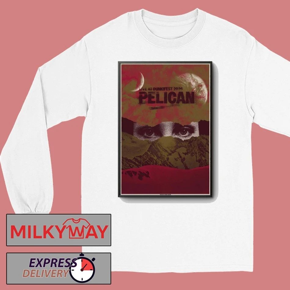 Pelican Dunk!festival Zottegem Belgium 5 14 2026 Poster shirt