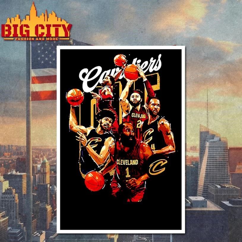 Starting 5 Cleveland Cavaliers NBA 2026 Playoffs shirt