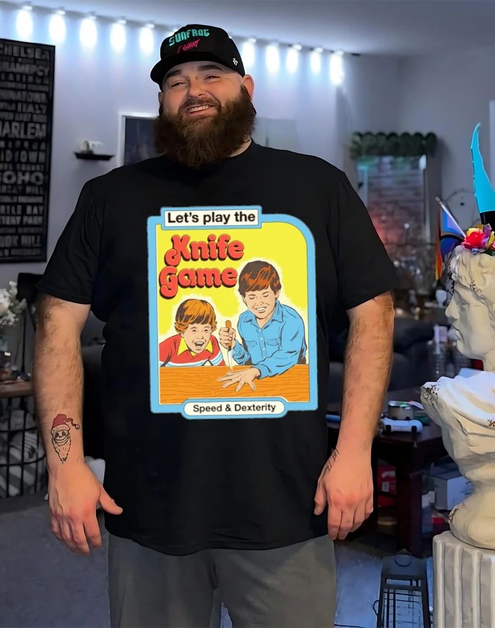 Kids let’s play the knife game speed and dexterity shirt