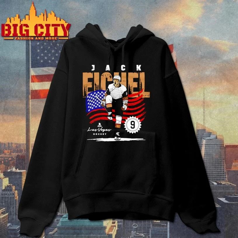 Jack Eichel Vegas American Flag Shirt