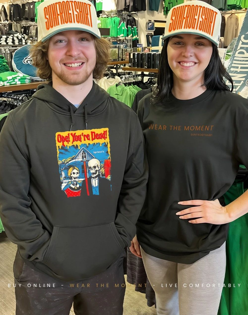 Death right behind yo ope you’re dead shirt