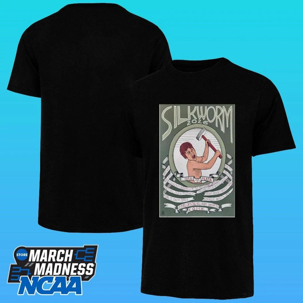 Silkworm Crystal Ballroom May 12 2026 Poster Shirt