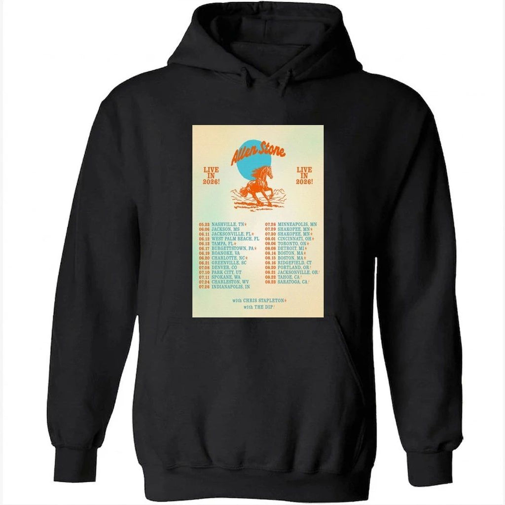 Allen Stone Fall Tour 2026 Poster Shirt