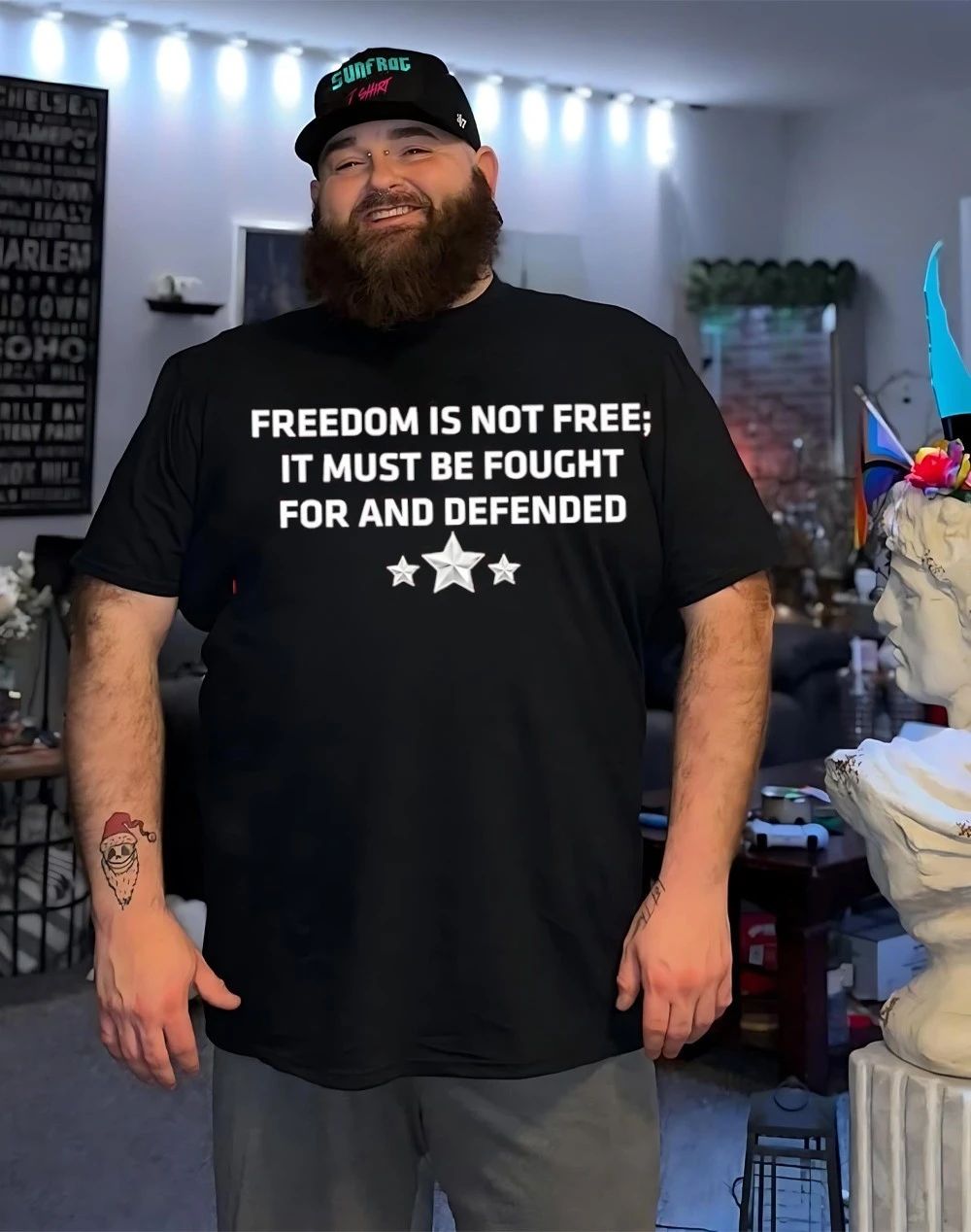 Freedom is not free it must be fought for an defended shirt