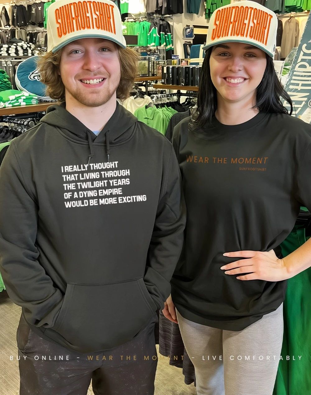 I really thought living through twilight years of dying empire would be more exciting shirt